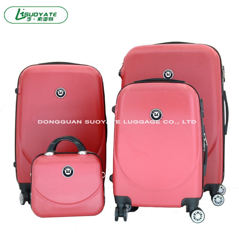 2020 New ABS 4 Pieces Travel Luggage Trolley Bag Luggage Set 14/20/24/28 Inch – ABS Luggage Set and Luggage Trolley Bag price