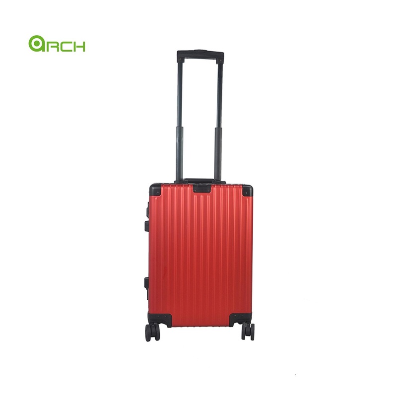 28 Fashion Aluminum Hard Case Trolley Luggage with Dual Spinner Wheels Travel – Luggage Bag and Trolley Bag price