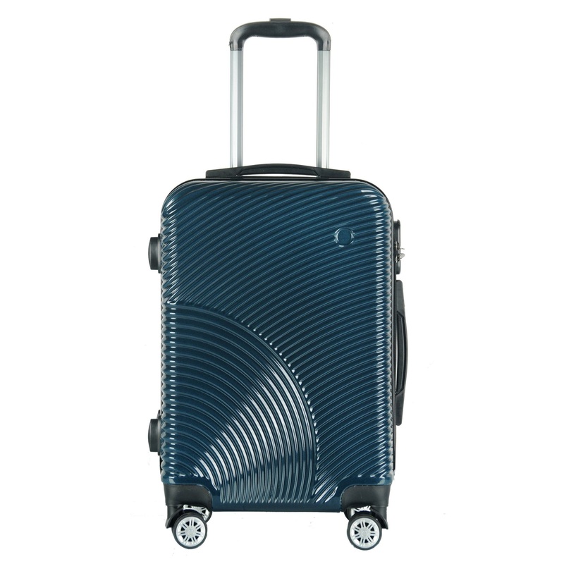 ABS+PC Glossy Hard Shell Luggage Bag Zipper Spinner Wheels Suitcase Set – Suitcase Set and Suitcase price