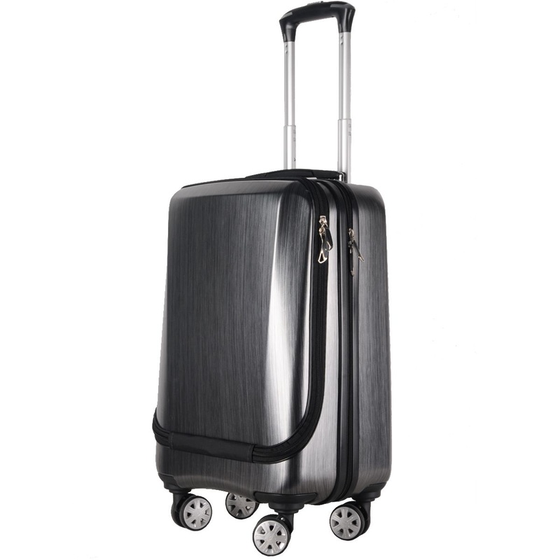Dongguan Emay Luggage Factory ABS+PC High Quality Trolley Travel Suitcase Bag – Trolley Luggage and Travel Suitcase price