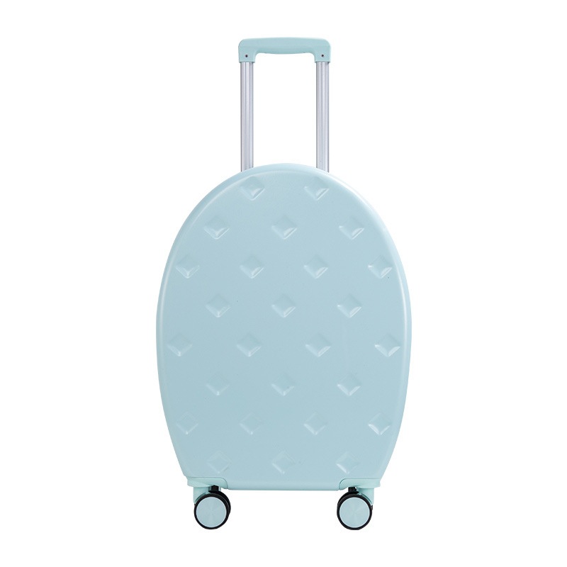 Egg Shape Colorful Luggage Trolley Bag Suitcase for Kids – Travel Luggage Sets and Luggage Bag price