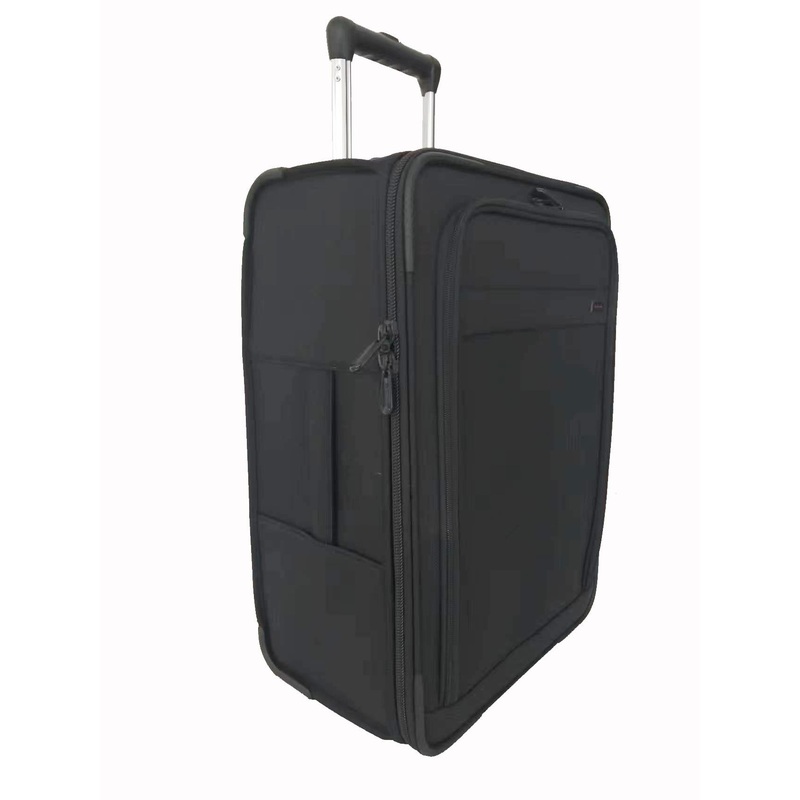 High Quality on Board Black Nylon Mixed Fabric Trolley Bag Suitcase Tool Case Luggage Storage for Traving with 2wheels – Trolley Bag and Suitcase price