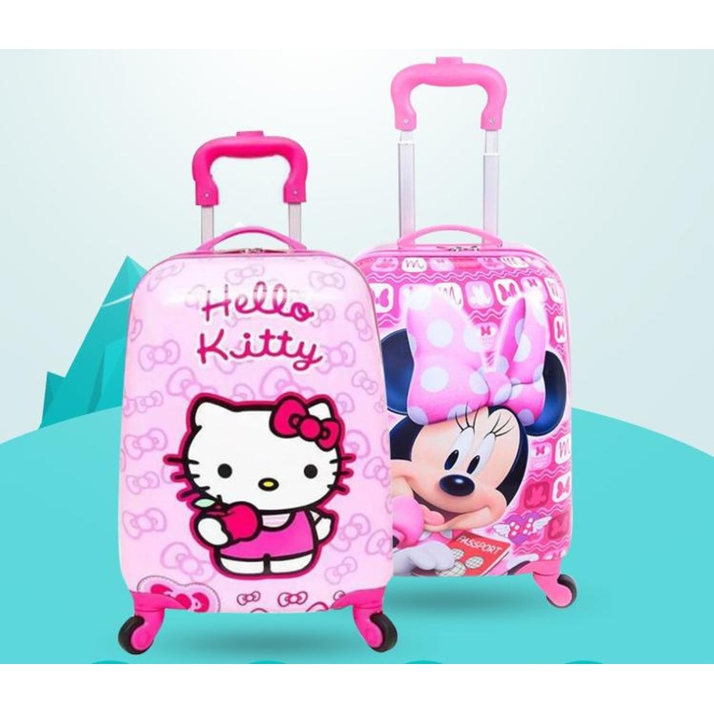 New Design Cute Kids Trolley Bag Set Children School Luggage with 360 Degree Silent Spinner Wheels – Luggage and Trolley price