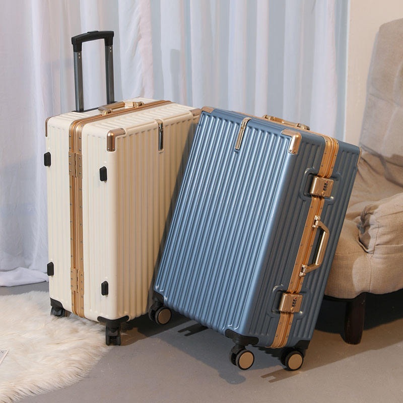 Aluminum Frame Set Wheel Trolley Case Luxury Luggage Set Travel Bags Luggage – Luggage Set and Travel Bag price