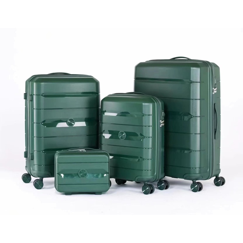 Celebrity Set Three PP Zipper Suitcase Luggage Without Makeup Bag – PP Luggage Set and Luggage Set price
