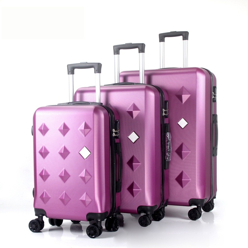 Custom ABS Trolley Bag Suitcase Luggage & Travel Bags Zipper Baggage Maletas Travel Luggage Set – Wholesale Luggage Set and ABS Suitcase Set price