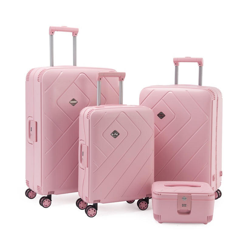 Factory Wholesale Carry-on Suitcase Trolley Luggage Suitcase Luggage Travelling Pink Suitcase – Suitcase and Trolley Luggage price