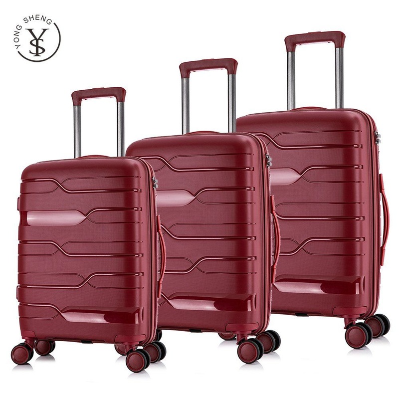 High Quality PP Material Zipper Luggage Suitcase Trolley Case – Travel Luggage and Trolley Suitcase price