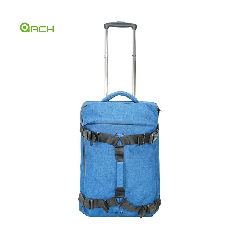 Polyester Travel Trolley Case Durable Carry-on with Front Straps – Trolley Luggage and Luggage Bag price