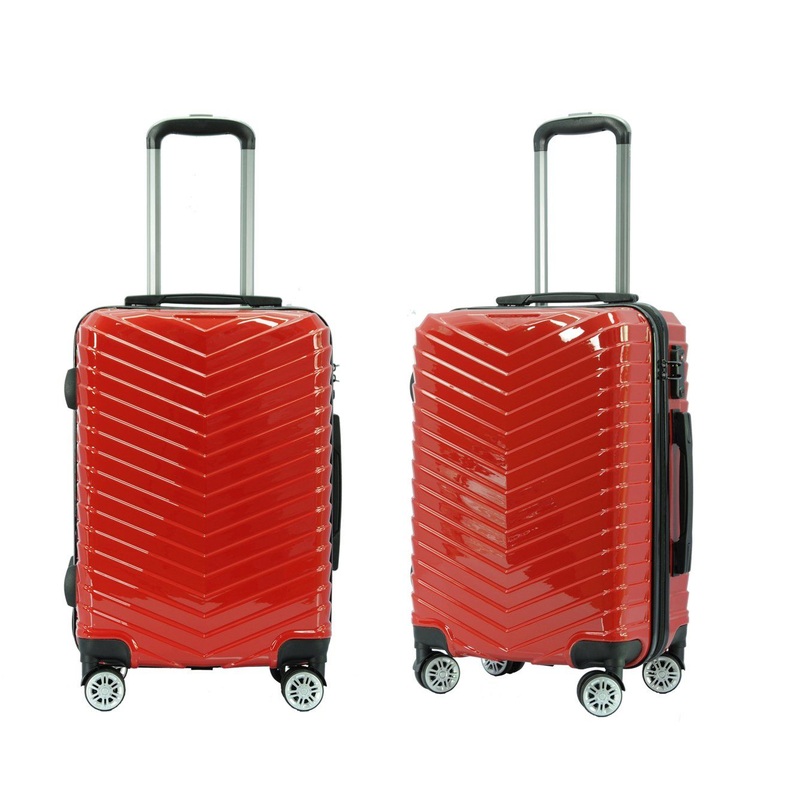 Wholesale Women Fashion ABS+PC Luggage in Dongguan Factory – PC Luggage and Trolley Luggage price