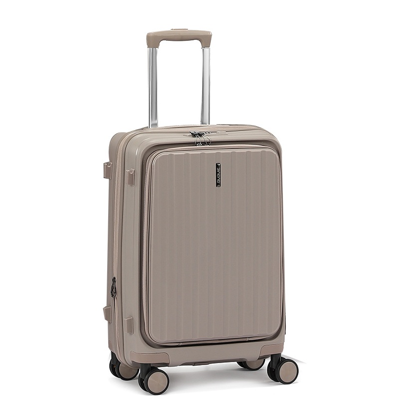 20 24 28 Inch Eco-Friendly PP Luggage Sets Front Open Traveling Suitcase High Quality Carry on Luggage Manufacturer – Fashion Luggage Sets and PP Travel Luggage Set price