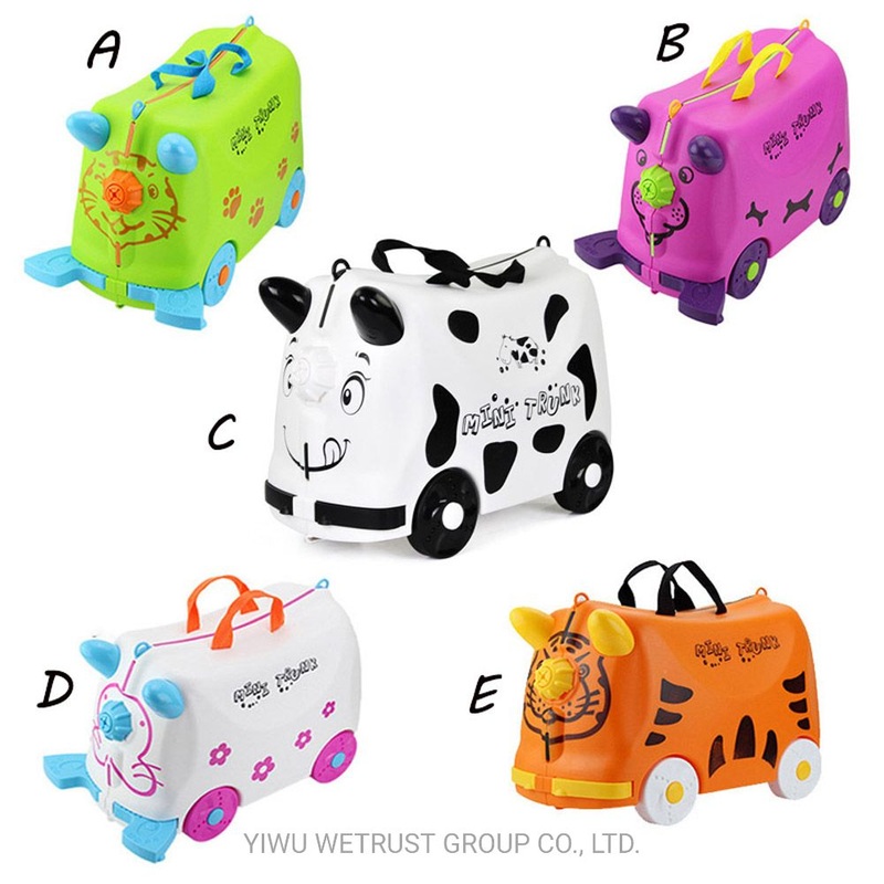 Boy Girl Toy Animal Ride on Suitcase Luggage for Collecting Toys – Kid Luggage and Ride on Case price