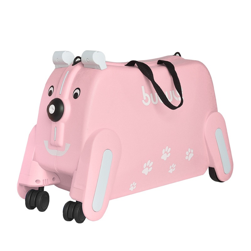 Bubule Cute 19 Inch Dog Style PP Kids Travel Carry on Suitcases Luggage (BBL19) – Travel Suitcase for Kids and Eco Friendly Luggage price