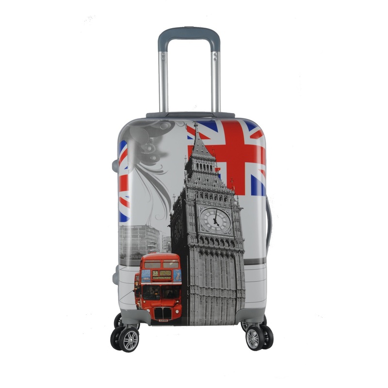 Europe Design Print Trolley Suitcase Spinner Wheels Travel Luggage Suitcase Set – Suitcase Set and Luggage Suitcase price