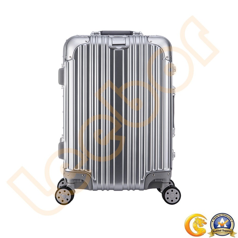 High Quality Aluminium Polyester Shopping/Business/Travel Trolley Suitcase – Trolley Luggage and Aluminium Luggage price