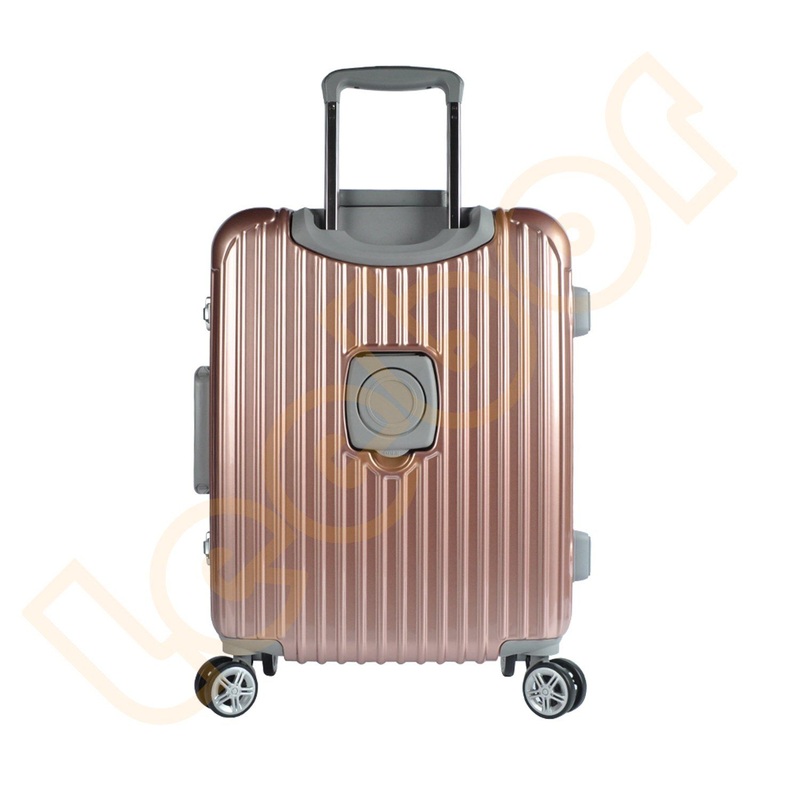 Hot Sale Luxury Hardshell Hardcase Aluminium Frame Trolley Luggage Suitcase – Aluminium Frame Suitcase and Aluminium Frame Luggage price