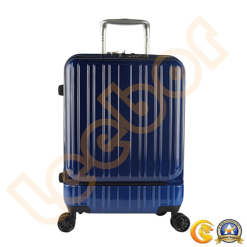 OEM Hard Shell Travel Computer Blue Color Spinner Luggage Factory – Computer Luggage and Suitcase price