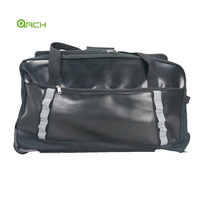 Travel Bag Adventure PU/Polyester Wheeled Duffle Trolley Luggage Fg2224WD – Trolley Bag and Luggage Bag price