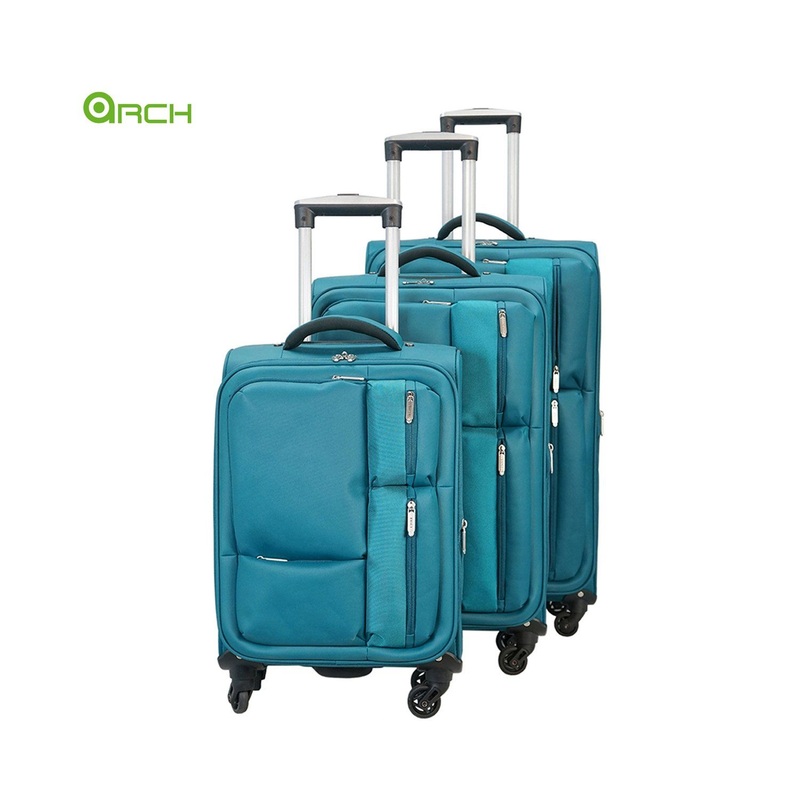 20 24 28 3PCS Set 1680d PU Film Trolley Travel Luggage Functional with PU Spinner Wheels and Many Pockets – Luggage Bag and Travel Bag price