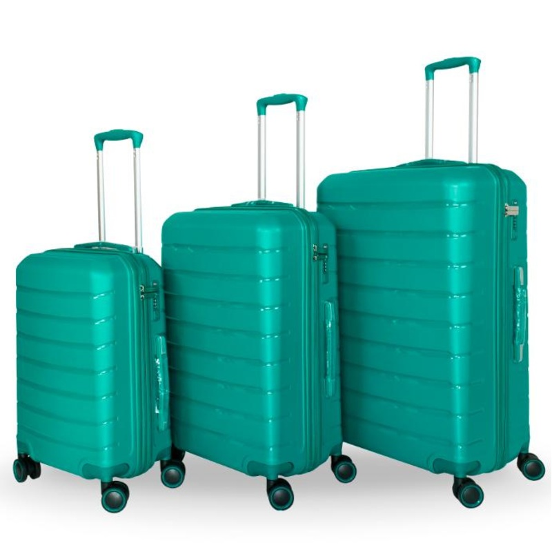 2022 New Arrival 3 Pieces 4 Piece Sets PP Travel Airport Trolley Spinner Hardside Luggage with Tsa Lock – Suitcase and Trolley Luggage price