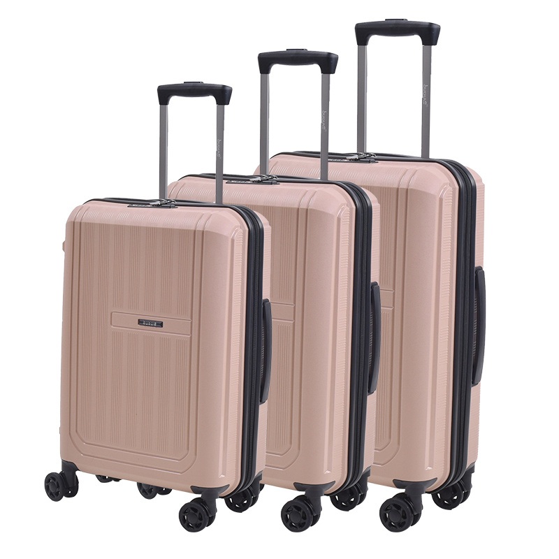 Bubule PP Fashion Carry on Luggage Universal Wheels Popular Design Zipper Luggage (set) – Travel Luggage Sets and Luggage Suitcase Bag price
