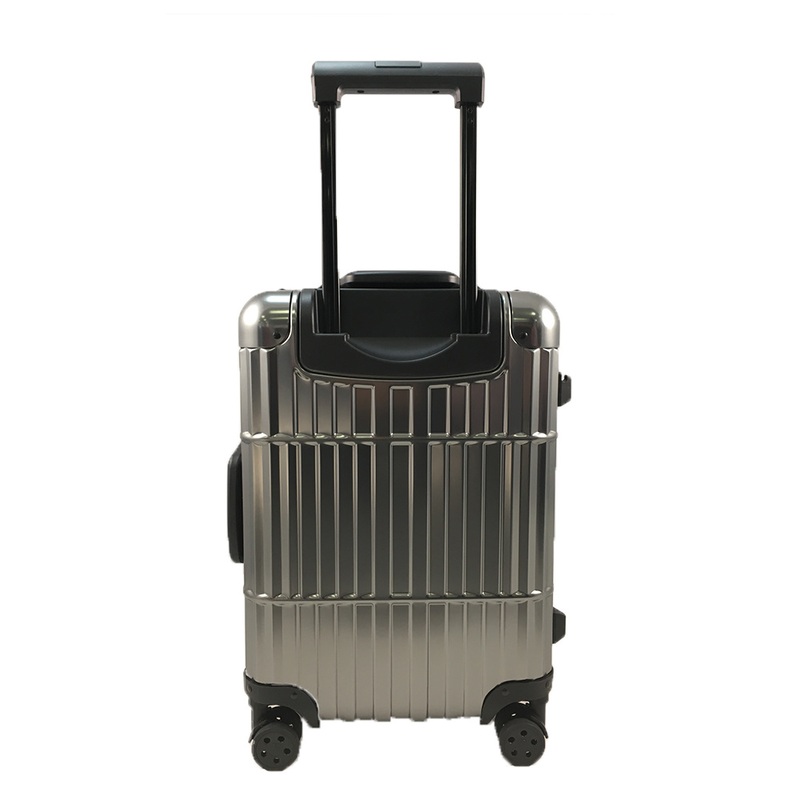 Telescopic Handle Custom Trolley Luggage Aluminum Suitcase – Luggage and Trolley Case price