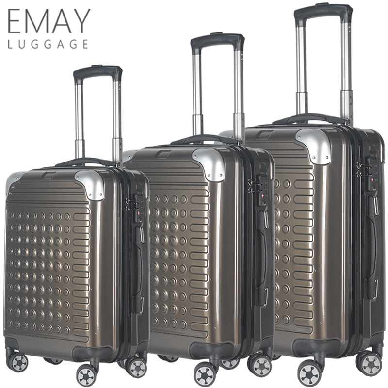 Wholesale Lightweight Aluminium Trolley Hard Case PC Printed Suitcase Travel House Luggage – PC Classical Luggage Sets and Hot Sale Suitcase price