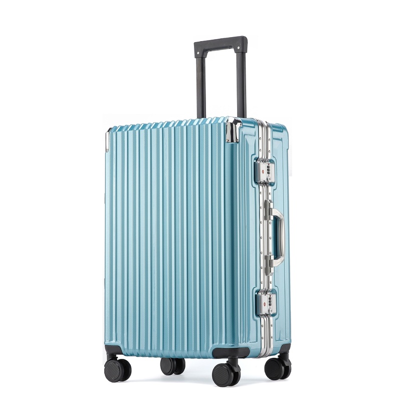 20242629 Aluminum Frame Luggage Trolley Suitcase Hardside Rolling Luggage Suitcase Carry on Luggage Boarding Case – Luggage Set and Travel Bag price