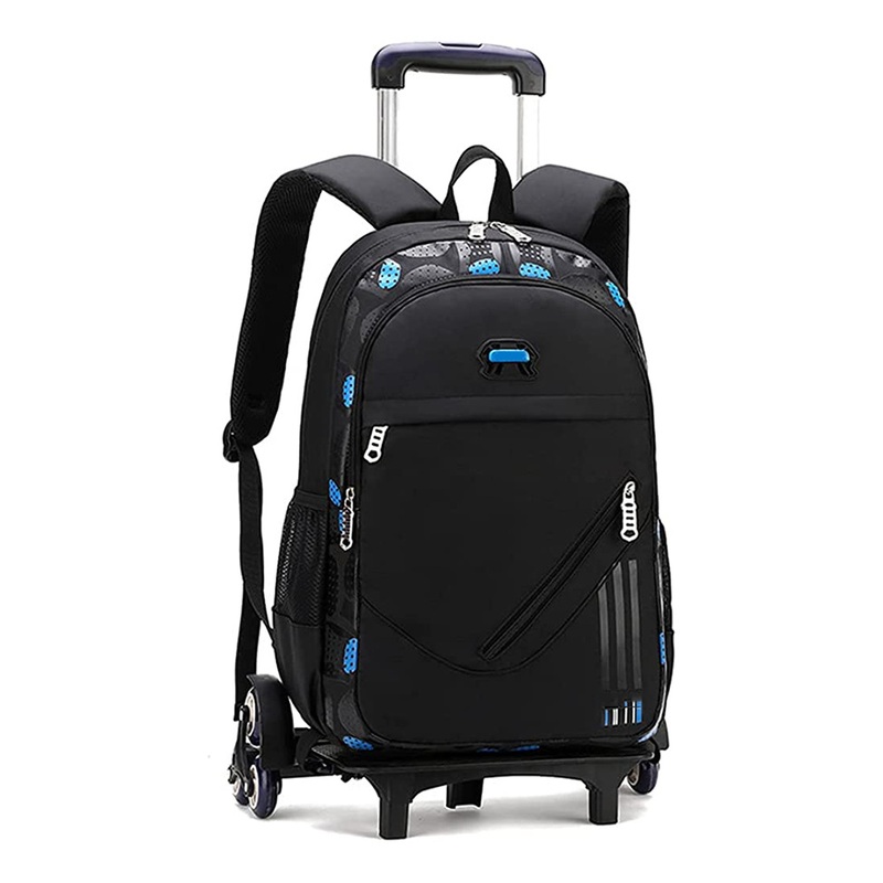Camouflage Elementary Senior High School Rolling Carry-on Luggage Trolley Backpack – Trolley Bag and Hand Bag price