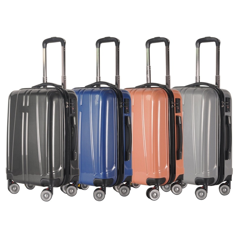 Designed for 2020 Hot Sale PC Hard Shell Luggage Trolley Set for Travel – Hard Shell Luggage and Trolley Set price