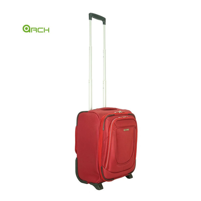 Fashion Travel Luggage Polyester Underseat Cabin Size with Aluminum Trolley System Skate Wheels – Luggage Bag and Underseat price