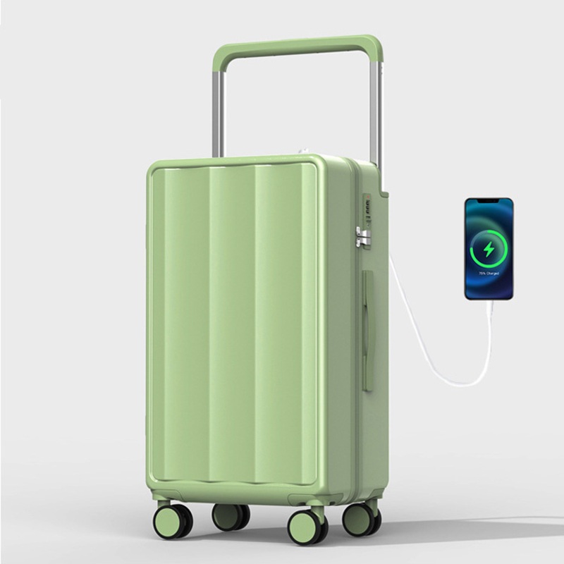 New Design Multifunctional Wide Trolley Suitcase – Front Open Luggage and Trolley Luggage price