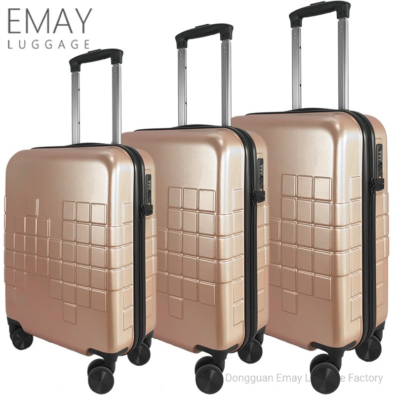 Newest Classical Travel Suitcase Set Carry on ABS PC Luggage in Dongguan Factory – ABS PC Luggage and Travel Luggage price