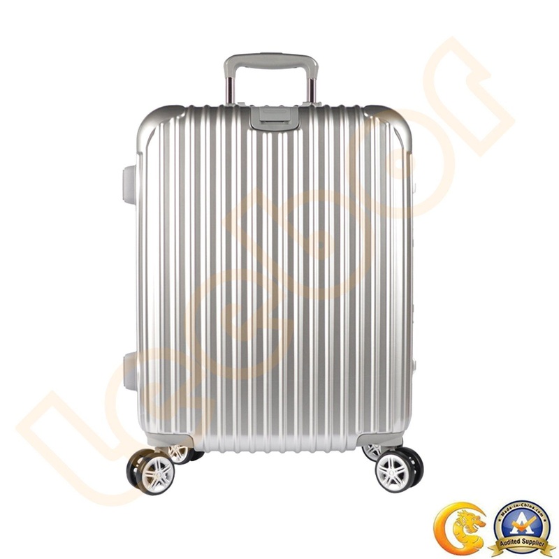 Popular Leisure Aluminium Baggage Trolley Luggage Hardshell Suitcase with 8 Wheels – Trolley Suitcase and Trolley Luggage price