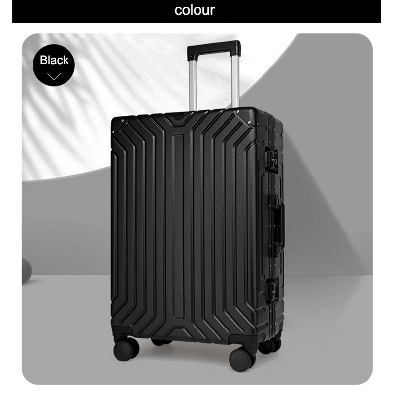 Anti-Abrasion Aluminum Frame Boarding Box Male and Female Large Capacity Luggage – Luxury Luggage and Hand Luggage price