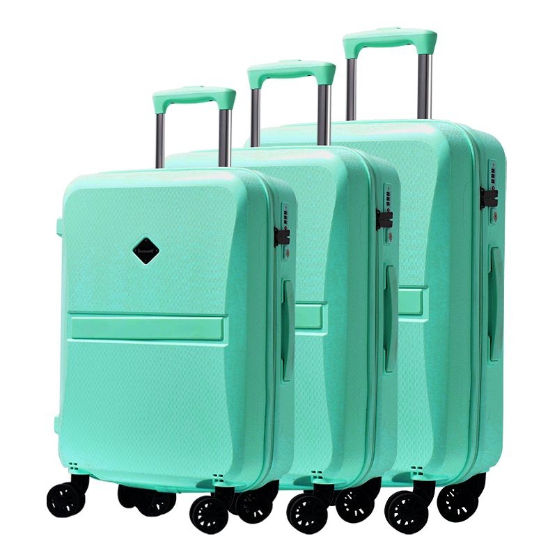 Bubule High Quality Light Weight Suitcase PP Zipper Trolley Luggage – Travel Luggage Sets and Trolley Luggage price