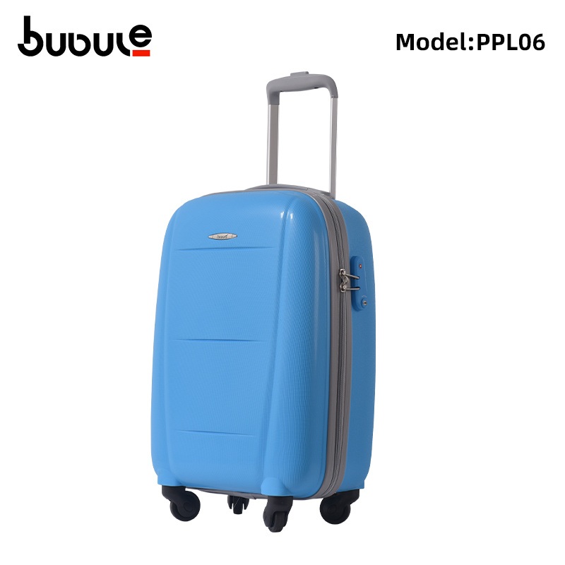 Bubule PP Simple Aluminium Suitcase with Trolley Luxury Zipper Luggage – 3 PCS Luggage Set and PP Trolley Luggage price