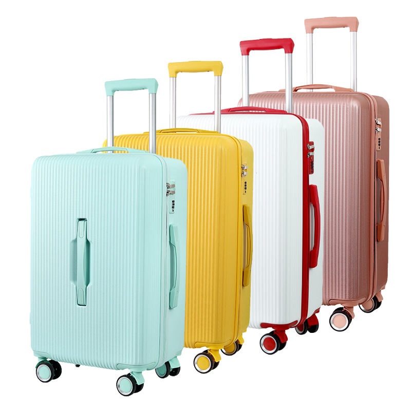 Business Suitcase Luggage Bag Luggage Suit Trolley Suitcase Fashion Suitcase Telescopic Handle Trolley Box Trendy Universal Whee – Luggage Set and Travel Bag price