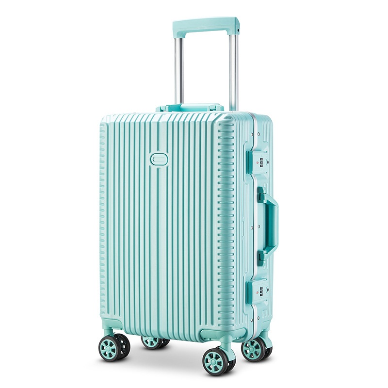 Customization Color ABS Trolley Luggage Travel Bags Suitcase – Aluminum Suitcase and Aluminum Luggage Suitcase price
