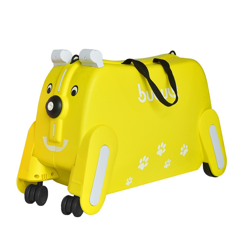Dog Design PP Luggage for Children Ride on Suitcase with Large Capacity 19 Inch Cute Lightweight Kids Luggage – Kids Luggage Ride on and Travel Suitcase for Kids price