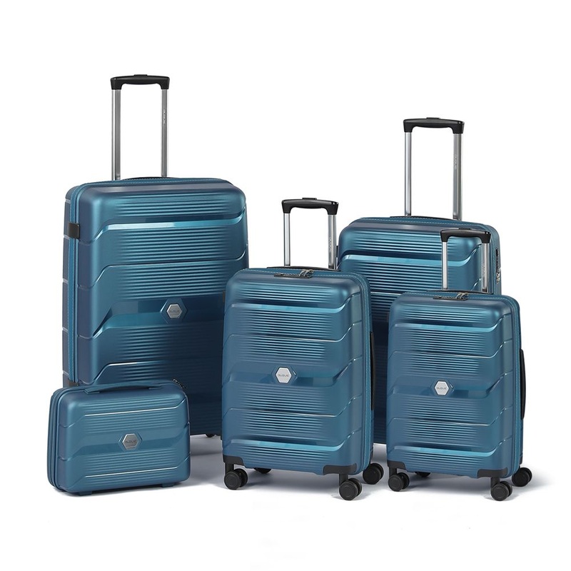 Hard Side PP Material Luggage Sets High Quality Travel Suitcase Factory Wholesale Spinner Wheeled Luggage on Sale – PP Trolley Luggage Set and Suitcase Set Sale price