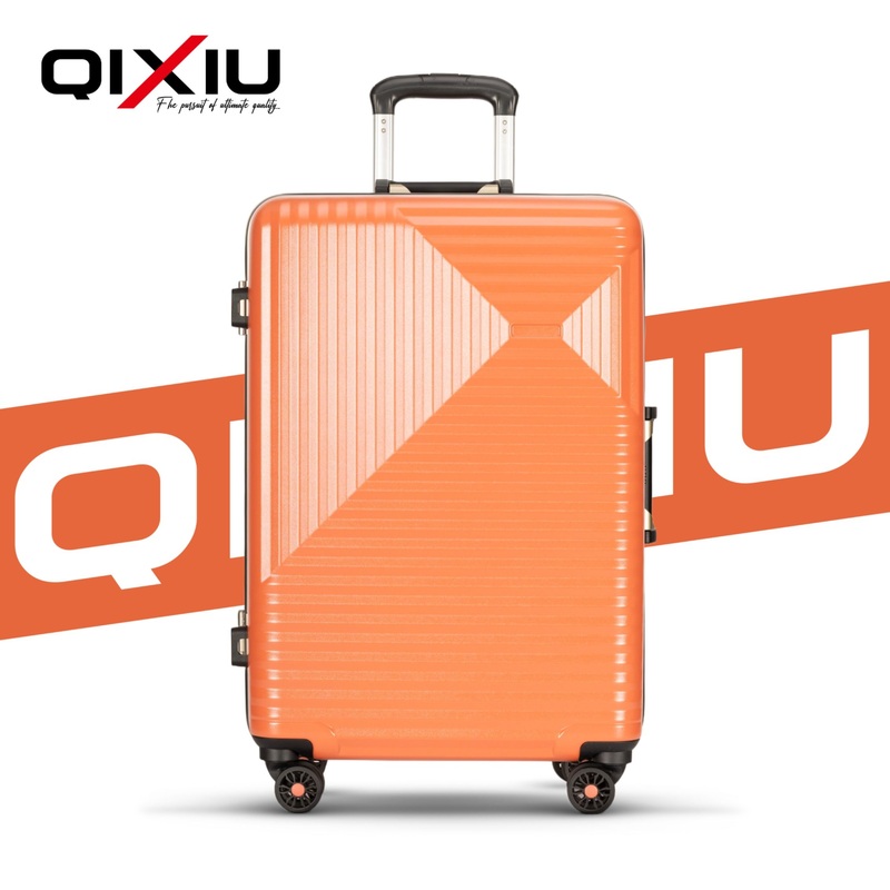 Orange Cube Design PC Suitcase with Tsa Lock and Silent Wheels (24 In) – Luggage and Luggage Travel price