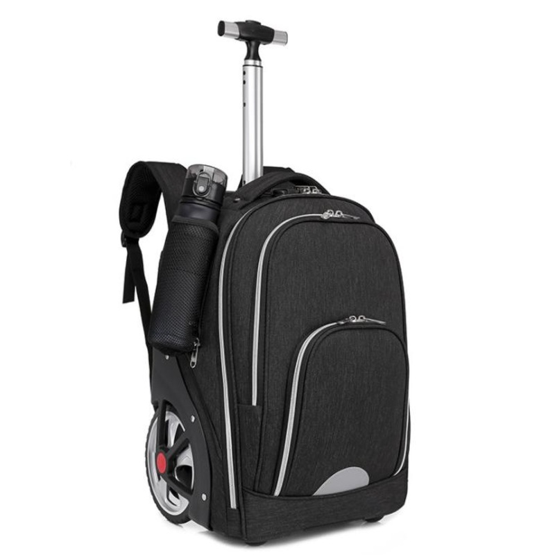 Rolling Wheels Travel Wheeled Work Large Student Computer Bag Backpack – Trolley Bag and Trolley Luggage price
