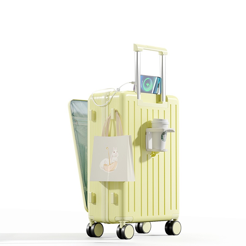 Yx16613-Yoixin Suitcase on Wheels ABS Luggage Trolley Bag with USB Port – Suitcase on Wheels and ABS Luggage price