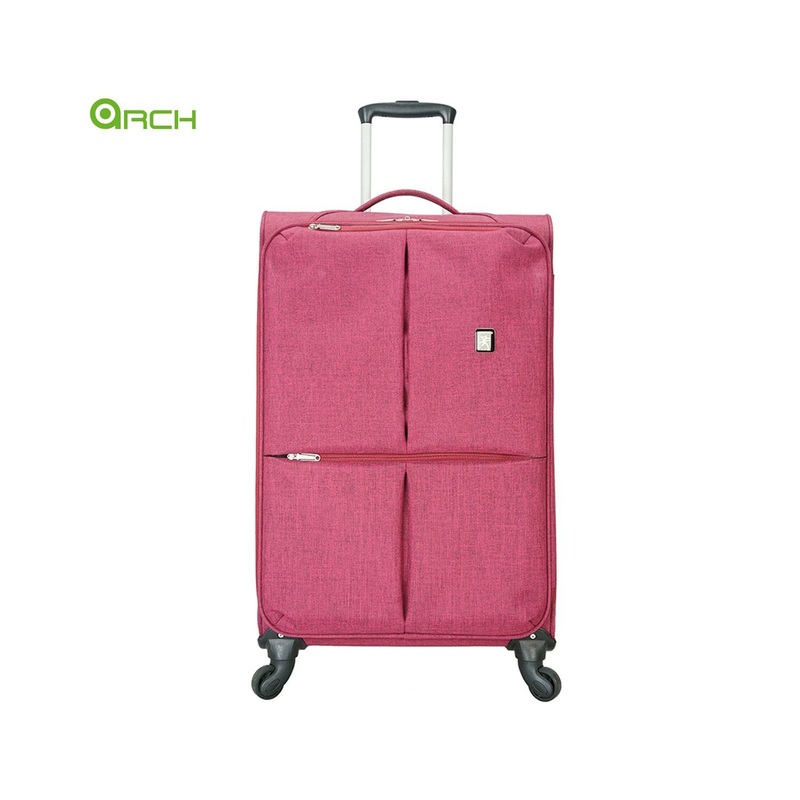 18 22 26 3PCS Set Light Weight Travel Luggage with Two Front Pockets Trolley Case – Luggage and Trolley Luggage price