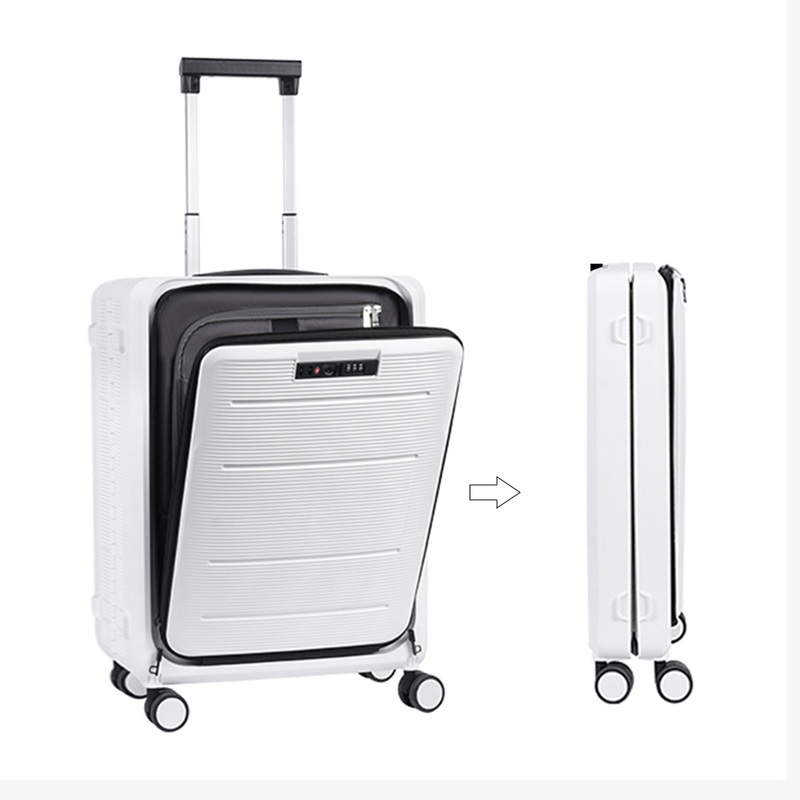 New Fashion Folding Laptop Suitcase Unisex Universal Wheel Password Travel Hard Case 20 Inch Customized Luggage – Laptop Suitcase and Fold Rolling Trolley price