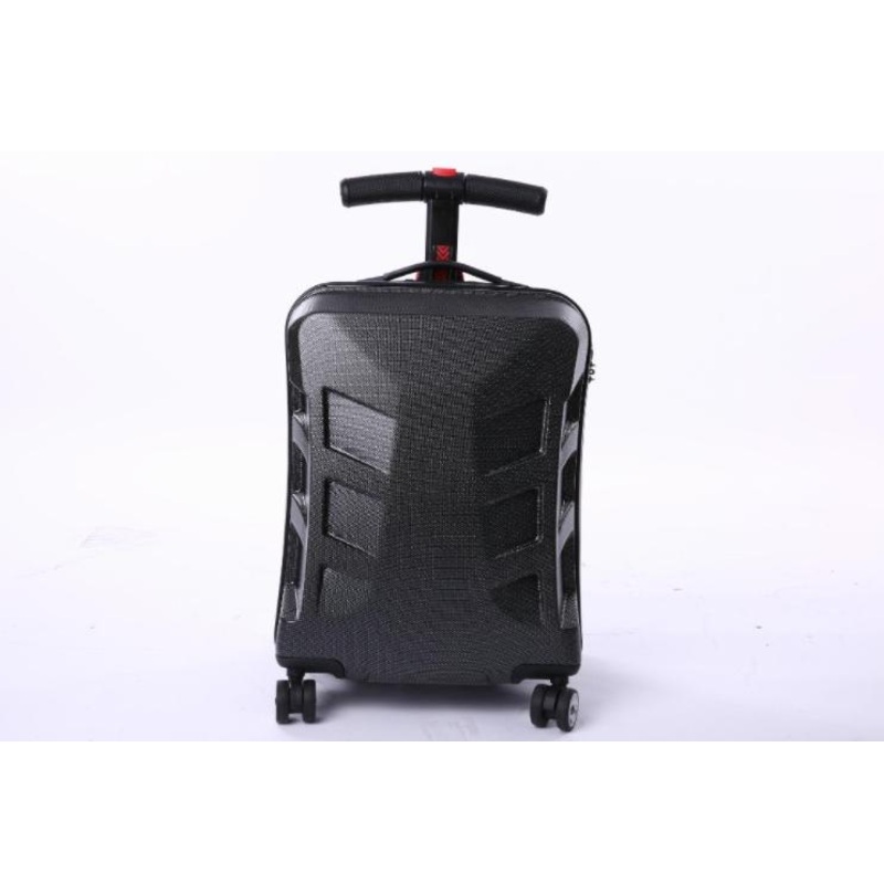 New PC Scooter Trolley Case Multi-Function Student Suitcase Creative 21 Inch Boarding Chassis Luggage – Luggage and Trolley price