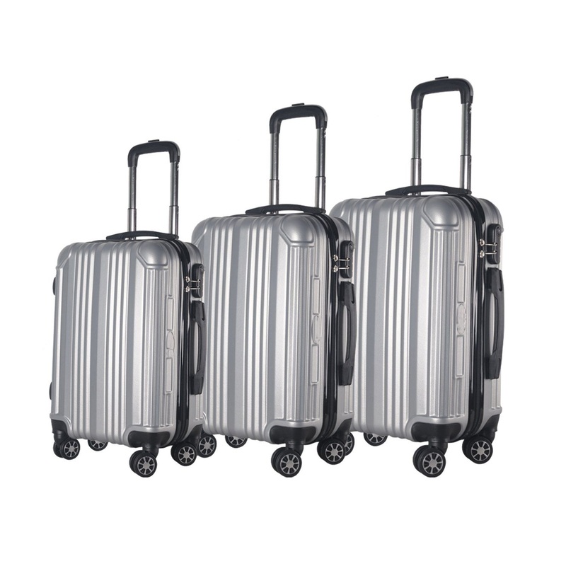 Newly Spinner Travel Suitcase, 3PCS Hard Aluminum Trolley Luggage Set – Travel Suitcase and Trolley Suitcase price