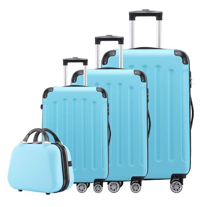 Zipper Luggage Travel Trolley Case Portable Hard Shell Carry on Suitcase Set – Luggage Set and Travel Bag price