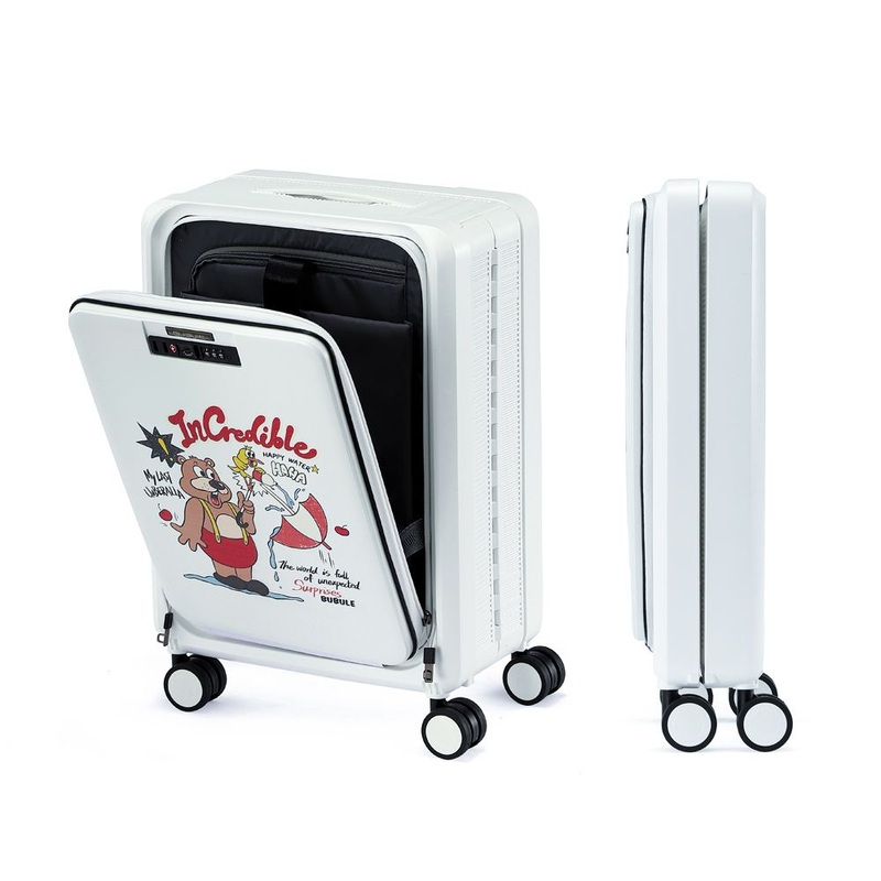 18 Inch Folding Luggage with Laptop Bag Custom Portable Carry on Suitcase Traveling Zipper Luggage Factory Wholesale – Custom Foldable Luggage and PP Folding Trolley Case price